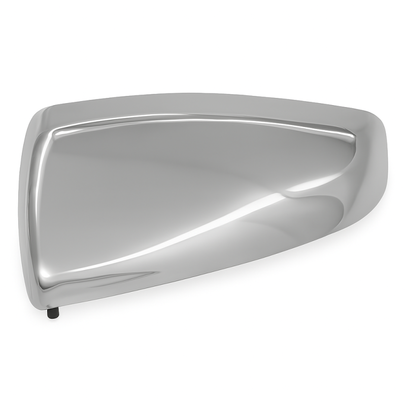 COVER COPERTURA SPECCHIETTO RETROVISORE SINISTRO CROMATA AIXAM MINAUTO SENSATION EMOTION AMBITION - 771BF203