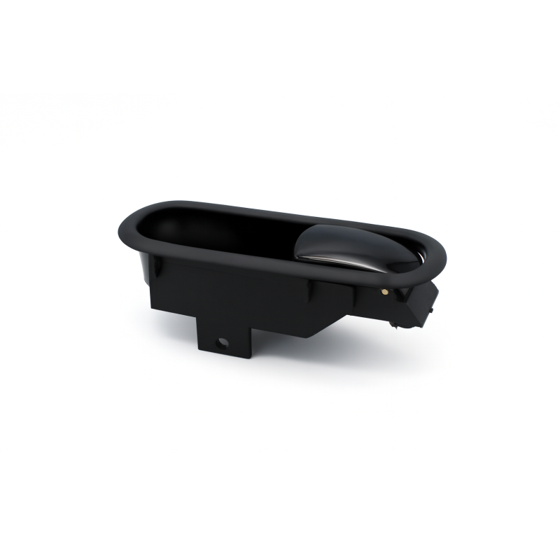 Maniglia nera porta interna Aixam, Minauto, 7aa071