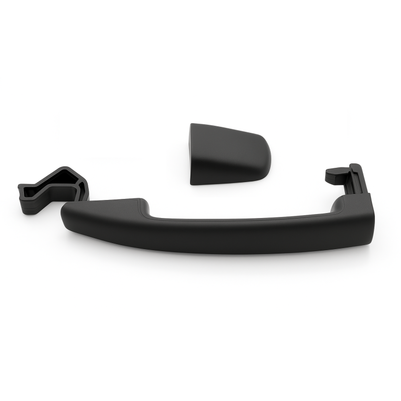 MANIGLIA PORTA ESTERNA NERA COMPLETA DI COVER LIGIER JS50 JS60 - 1402759