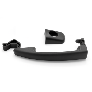 MANIGLIA PORTA ESTERNA NERA COMPLETA DI COVER LIGIER JS50 JS60 - 1402759