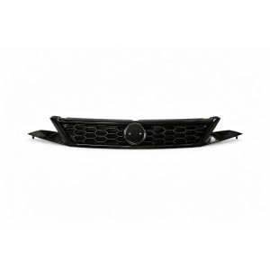 Calandra superiore nero lucido a nido d'ape paraurti anteriore Aixam Ambition Gto, Gti, 761cr016x