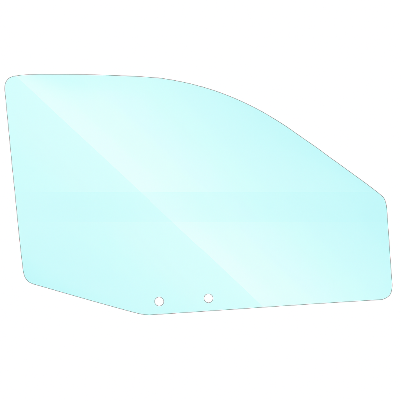 Vetro cristallo scendente porta lato destro azzurrato Ligier Ixo, 0189794