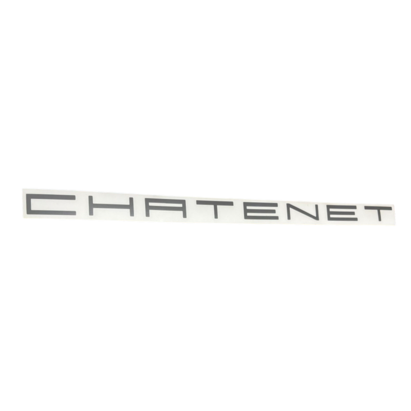 Adesivo scritta cromata per Chatenet Ch40 e CH46