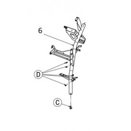 PUNTONE ANTERIORE DESTRO LIGIER JS50 V2-V3-V4 (JS56 JS58 JS66) - 1408187