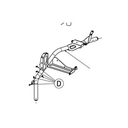 PUNTONE ANTERIORE SINISTRO LIGIER JS50 V2-V3-V4 (JS56 JS58 JS66) - 1408186