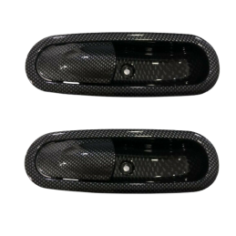Set di maniglie interne apertura porte in Carbon Look per Ligier e Microcar, 0081813, 0081899