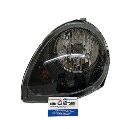 Faro fanale anteriore lato sinistro fondo nero Aixam Minauto 8r003