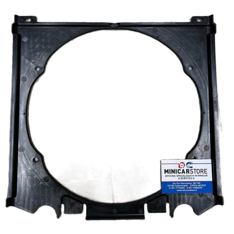 CONVOGLIATORE RADIATORE ACQUA MOTORE KUBOTA Z482 POSIZIONE FRONTALE - 110BF058