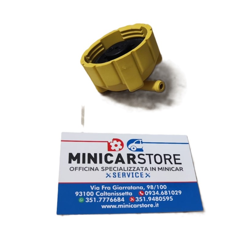 TAPPO VASCHETTA ACQUA VASO ESPANSIONE RADIATORE MOTORE KUBOTA Z482 POSIZIONE FRONTALE - 1AY073