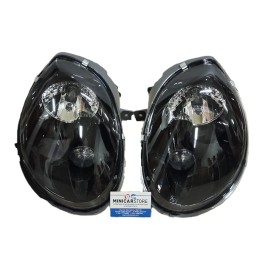 Coppia di fari fanali anteriori neri Chatenet CH26, 0526016 e 0526017