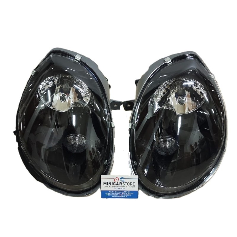 Coppia di fari fanali anteriori neri Chatenet CH26, 0526016 e 0526017
