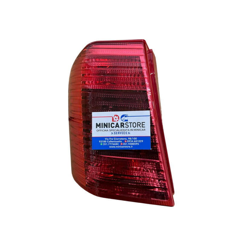 FARO FANALE POSTERIORE SINISTRO ROSSO MICROCAR - 1000563