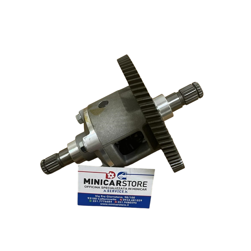 Corpo differenziale cambio con corona 77 denti per Aixam e Minauto, 3rc54