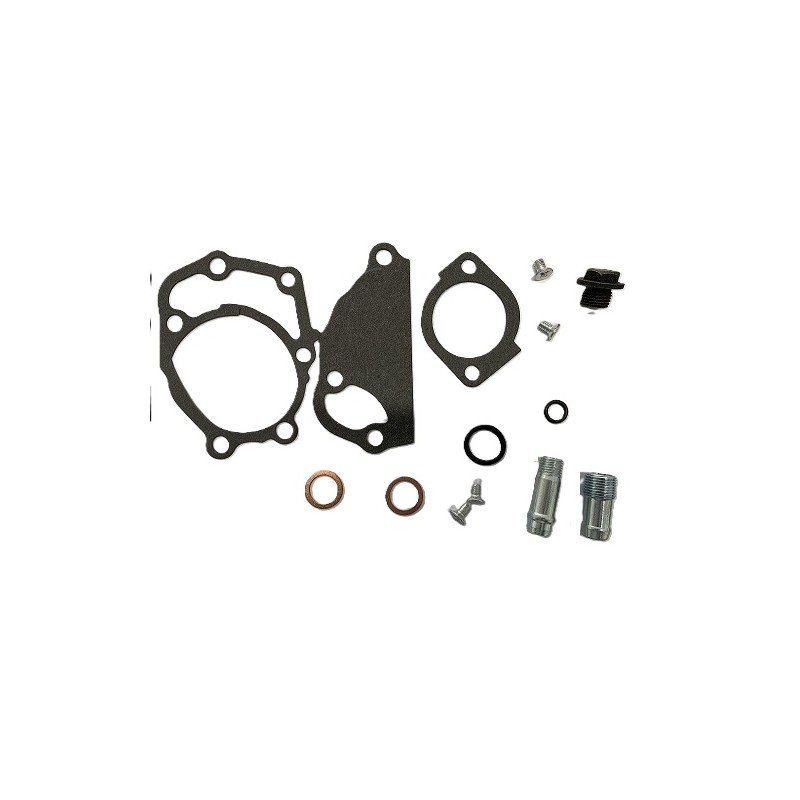 KIT GUARNIZIONI E RACCORDI POMPA ACQUA MOTORE YANMAR 2TNE68 MICROCAR / CHATENET / JDM / BELLIER