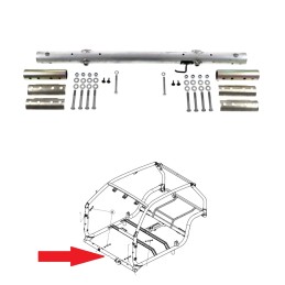 KIT RIPARAZIONE TRAVERSA ANTERIORE TELAIO CHASSIS LIGIER 1410858 MICROCAR