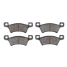 KIT 4PZ PASTIGLIE FRENI POSTERIORI MICROCAR V2 - 1003900