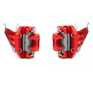 Kit pinze freno posteriori rosse Ligier IXO/Microcar M8&M.Go