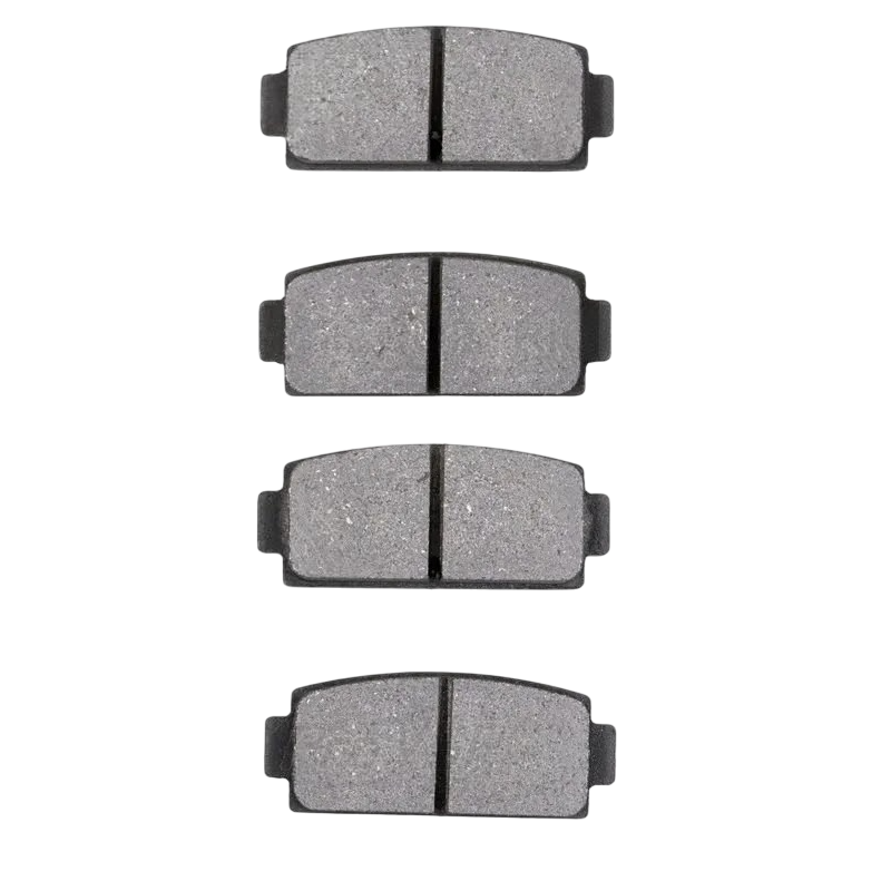KIT 4PZ PASTIGLIE POSTERIORI MICROCAR E LIGIER