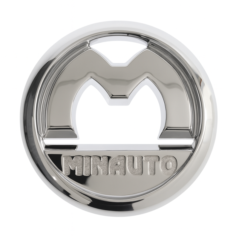 Logo fregio stemma cromato Minauto 7xd324
