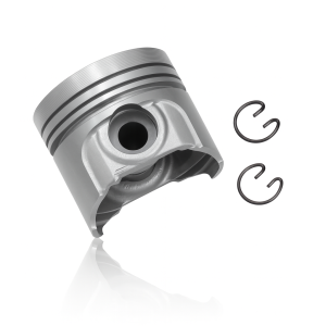 Pistone nudo motore Kubota Z482-E4B, Z482-E5B, Aixam, Minauto