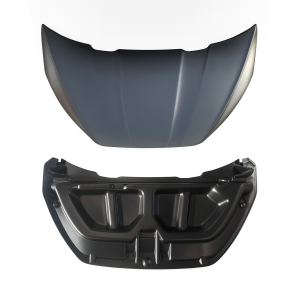 COFANO MOTORE ANTERIORE COMPLETO AIXAM CITY EMOTION CITY GTO COUPE' - 723BL000   ( 723BL031 + 723BL032 )